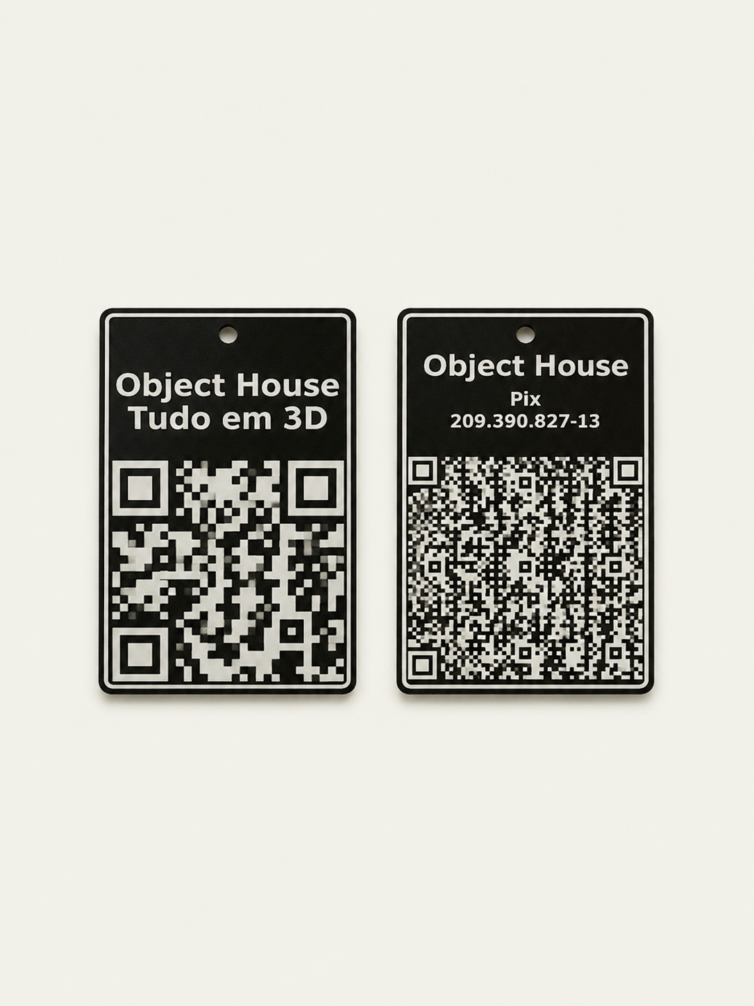 Placas QR Code Personalizadas